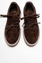 Melle Brown Suede Genuine Leather Women's Casual Sports Shoes - 2