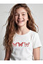 Esvab • Modern & Distinctive Zero Roba Collar Printed Girls' T-Shirt