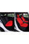 Red Universal Car Seat Min Leather 5-Piece Set – 4 Seasons Anti-Sweat Non-Slip Sole - 2