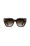 Jeans Ckj 25620S 210 52 Women's Butterfly Brown Gradient Bone Sunglasses - 2