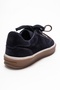 Melle Navy Blue Suede Genuine Leather Women's Casual Sports Shoes - 5