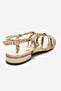 Rosse Gold Glittery Women's Sandals - 5