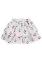 Kiraz Printed 2-5 Years Old Skirt - Ecru 3-4 Years Old - 2