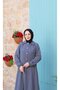 Jacket Buttoned Gilet Dress Gray Hnt8590 - 6