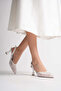 Elza Women's Stylish Summer Fishnet Shoes Stiletto Heel N Sandals 5 cm - 4