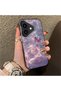 iPhone 17 Compatible Butterfly Patterned Silicone Edge Hard Back Anti-Fall Phone Case