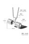 Dumbell Weight Model Sports Necklace Men's Unisex Necklace Silver Color - 3