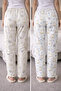 Women's 2-piece 100% cotton pajama bottoms, jersey supreme relax fit set - 5