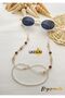 Handmade Natural Stone Glass and Crystal Beaded Women's Eyeglass Cord Stylish Women's Eyeglass Strap Chain - 3