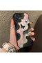 Samsung Galaxy A07 Compatible Silicone Edge Hard Back Anti-Fall Butterfly Patterned Phone Case