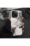 iPhone 17/18 Pro Max Compatible Silicone Edge Hard Back Anti-Fall Butterfly Pattern Phone Case - 8