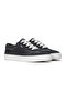 Women's Jump Kick T-Toe Lace Up Leather/Suede Casual Sneaker Black - 7