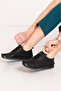 Genuine Leather Comfortable Stretchy Lightweight Casual Shoes with Sole - 2