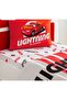 New Season Licensed Disney Cars Lightning Single Person Pique Set - 3