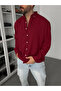 Burgundy Basic Shirt G-5138 - 4