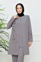 Women's Flower-Embroidered Stylish Pants Suit