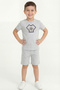 Boy's Printed Shorts Set B3 - 2