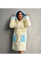 Welsoft Fleece Plush Hooded Dressing Gown – Comfortable Home Wear - 6