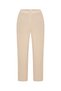 Women's Beige Color Straight Fit Linen Trousers