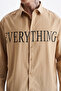 Poplin Fabric, Comfortable Fit Drop Shoulder, Men's Everything Printed Shirt, Men's Shirt - 4
