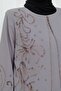 Women's Flower-Embroidered Stylish Pants Suit - 5
