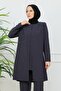 Women's Flower-Embroidered Stylish Pants Suit - 6