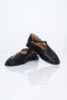 Laceless Belt Buckled Jurdan Taban Genuine Leather Daily 332-26121 Women's Shoes - 7