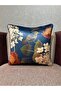 Robin-937200 Navy Blue Imported K Velvet Double Combination 43X43 - 5