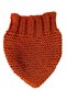 - Emine 9106 8920 Hand Knitted Women's Beanie Neck Collar Gloves 3-Piece Winter Knitting Set - Orange - 5