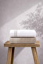 Modern 100% Cotton Line Detailed 2-Piece Hand and Face Towel Set 50X100 cm