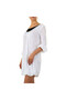 Rochie R277, albă, - 3