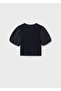 Girl's Fluffy Sleeves T-Shirt - 2