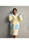 Pocketed Hooded Welsoft Fleece Dressing Gown – Daily Home Use - 2