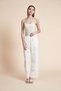 Long trousers with rose embroidery - 2