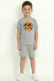 Boy's Printed Shorts Set B19 - 2