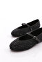 522556Sc Women's Rosetta Stone Detailed Elastic Buckle Ballerinas - 4