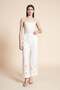 Long plain wide trousers - 3