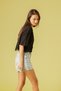 Lace Detailled Short Sleeve T-Shirt - 2