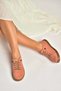 Y999364002 Powder Genuine Leather Suede Women's Sports Shoes Sneakers S - 2