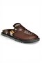 Y250505015 Brown Mesh Closed Front Women's Slipper - 5