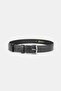 Men's Black Floter Genuine Leather Leather cm Sports Pants Belt - 3