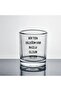 "All I Want Is for It to Be Icy Enough" Written Whiskey Glass - 2