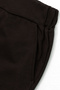 Women's Meliss Thin Two-Thread Regular Waist Elastic Loose Wide-Leg Eat Pants Brown - 4