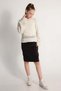 Boys & Girls Kids Lace-Like Knit Knitted Sweater and Cropped Set Ecru 2 Pieces - 3