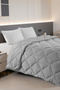 Wellsoft Reversible Duvet Single Gray - 2