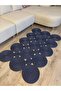 Natura Nil Series Rectangular Model – Hand-Knitted Wicker Look Modern Living Room and Entrance Area Kilim Rug I - 4
