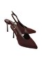 Helga Pointed Toe Open Back Stiletto Heel U Shoes - 2