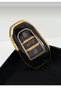 Peugeot 208 308 3008 5008 Rifter Nano Key Protection Case Cover No Sound Black Gold Golden Color - 5