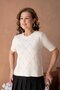 Women's Cycling Yak Knit Detail Stone Embroidered Premium Yarn Knitwear Sweater 12149.Crs - 3