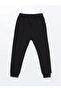 Lcw Kids Black Crew Neck Printed Baby Boy Sweatshirt and Sweatpants 2-Piece Set - 3